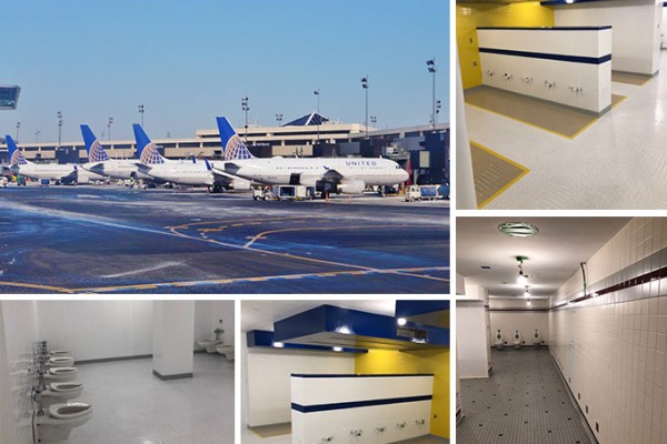 Miracle Method with Biomaster Revitalises Airport Terminal Restrooms